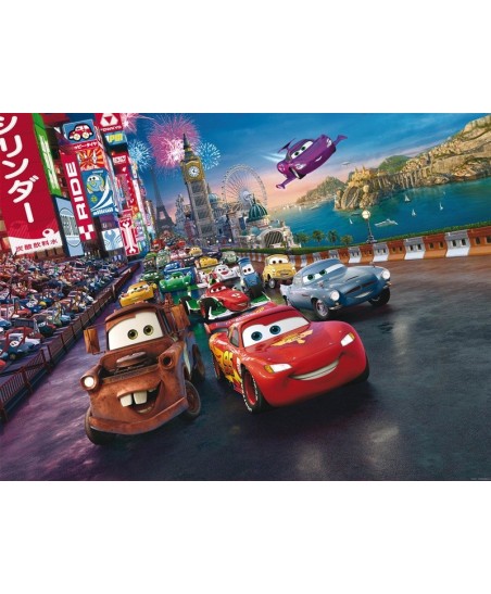 Painel decorativo CARS ON THE RACE