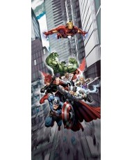 Painel decorativo AVENGERS FLYING