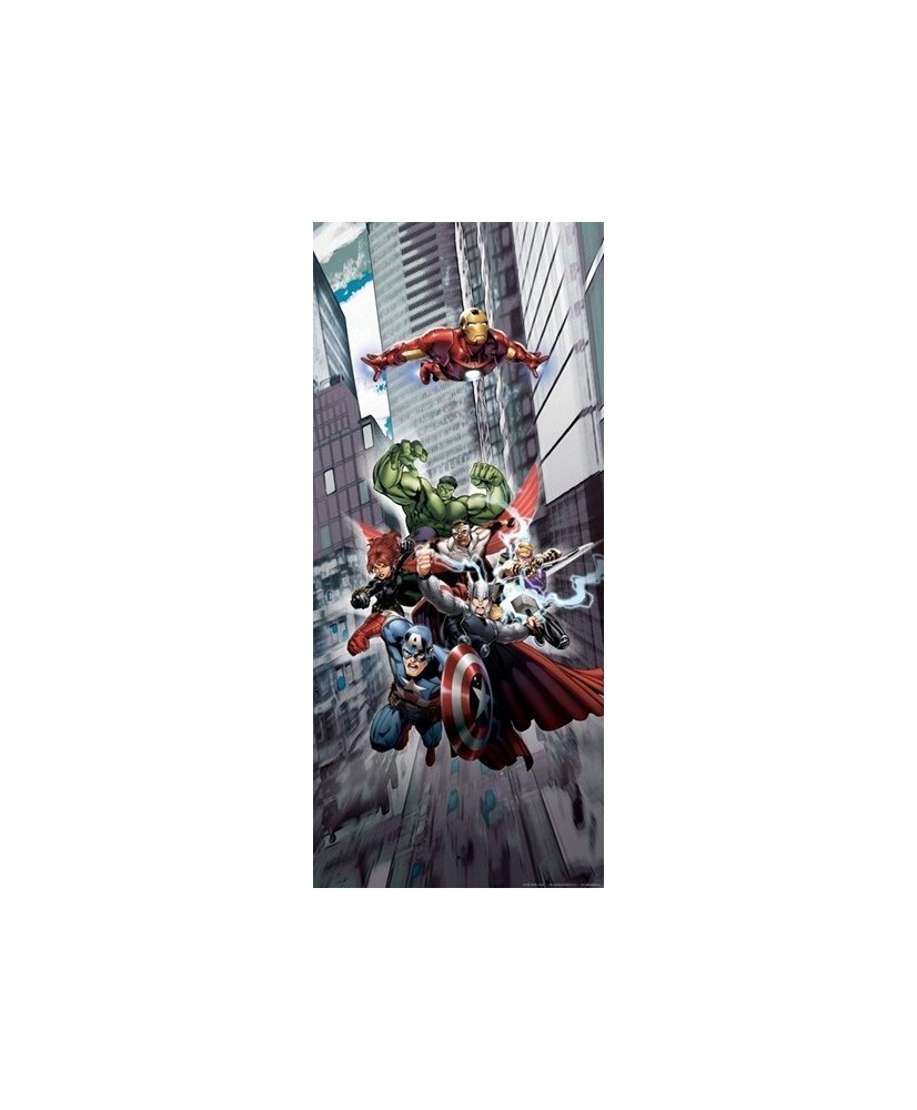 Painel decorativo AVENGERS FLYING