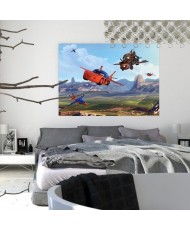 Painel decorativo Cars Flyng